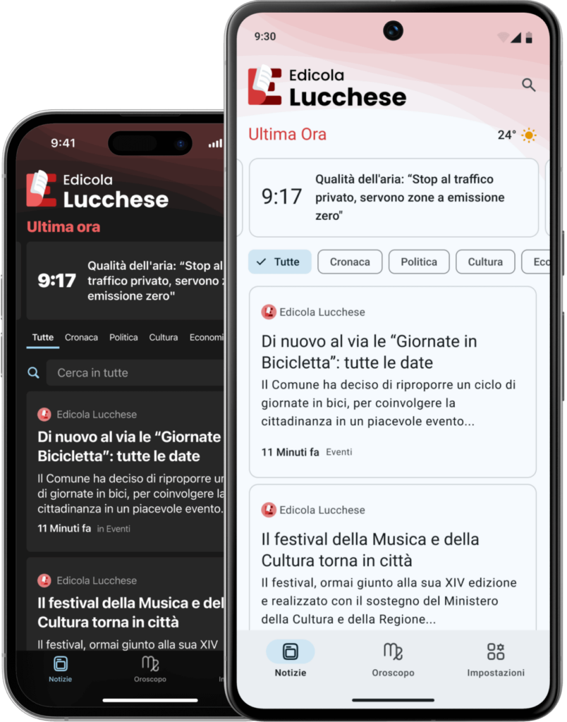 Edicola Lucchese Android e iOS